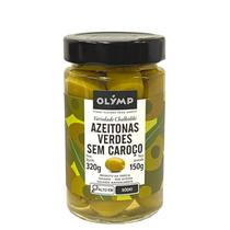 Olymp Azeitonas Verdes Jumbo sem Caroço 180g Olymp Azeitonas Verdes Jumbo sem Caroço 180g