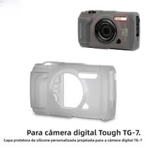 Olympus Tough TG-7 TG7 Câmera Silicone Jaqueta Anti-Risco Manga Protetora JJC OM SYSTEM