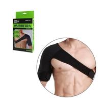 Ombreira bilateral protetor ombro suporte ortopedica protecao academia em neoprene ergonomico