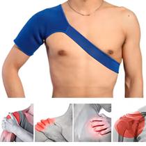 Ombreira Compressiva Neoprene Bilateral Ortopédica Alívio Luxação Bursite