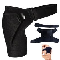 Ombreira Ortopedica Compressao Ajustavel Protetor Ombro Almofadada Fisioterapia Tensao Muscular Alivia Dor Lesao Recuperaçao Articulaçao Esporte Trein