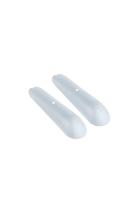 Ombreira Para Cabide Plástico Cor Natural Par KIT 10 PARES