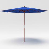 Ombrellone Central em Madeira 3x3x2,7 Mts 100% Poliéster Uv30+ CL-OCM CASA LYS Azul Ombrellone Central em Madeira 3x3x2,7 Mts 100% Poliéster Uv30+ CL-OCM CASA LYS Azul