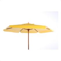 Ombrellone Madeira Cobertura PVC 2,00m Amarelo Bel Lazer Ombrellone Madeira Cobertura PVC 2,00m Amarelo Bel Lazer