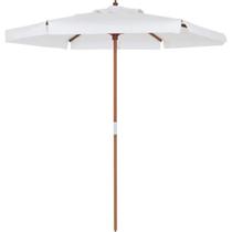 Ombrellone Madeira Cobertura PVC 2,00m Branco Bel Lazer Ombrellone Madeira Cobertura PVC 2,00m Branco Bel Lazer