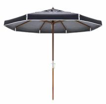 Ombrellone Madeira Cobertura PVC 2,40 metros preto Bel Lazer