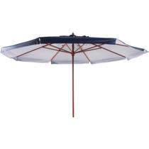 Ombrellone Oversize Madeira PVC 4,00 metros Azul Bel Lazer
