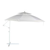 Ombrellone Paladino Susp 3,50 mts - Branco Duplo Giratório 360 - 69389