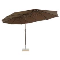 Ombrellone Retangular Oversize 4,60M X 2,70 M Marrom Bel Ombrellone Retangular Oversize 4,60M X 2,70 M Marrom Bel