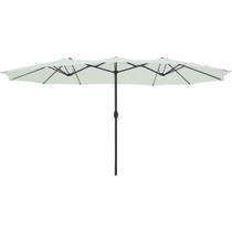 Ombrellone Retangular Oversize em Alumínio 4,60m x 2,70m Branco Bel Ombrellone Retangular Oversize em Alumínio 4,60m x 2,70m Branco Bel