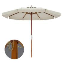 Ombrelone Bagum Madeira 2,4m Guarda Sol Praia Piscina Camping Positano - Belfix