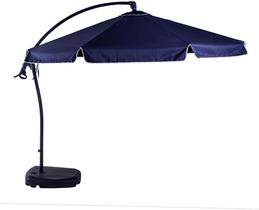 Ombrelone Bel Suspenso Buzios 3 Metros Giratorio 360º com Base em ABS - Azul