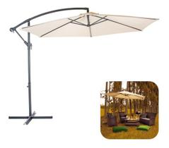 Ombrelone Bora Bora 3m Bege - Mor - 9168 - Unitario