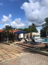 Ombrelone c/Floreira 3,50m Lat. Redondo