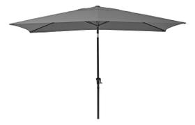 Ombrelone Central Aluminio Cinza 3m Articulavel Cinza