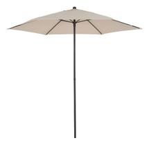Ombrelone Central Com Cobertura Bege Com Push Up 215x230 Cm Ombrelone Central Com Cobertura Bege Com Push Up 215x230 Cm