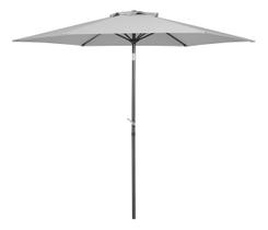 Ombrelone Central De Aco Cinza 264x238 Cm