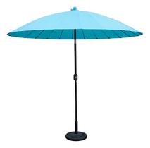 Ombrelone Central De Aco Cobertura Azul Shangai 245x270 Cm Ombrelone Central De Aco Cobertura Azul Shangai 245x270 Cm
