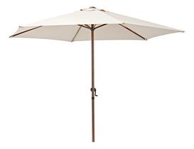 Ombrelone Central Roma Hexa Bege Importado 230x260 Cm Ombrelone Central Roma Hexa Bege Importado 230x260 Cm