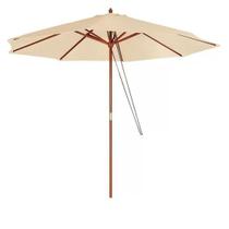 Ombrelone de Madeira 3m Bege