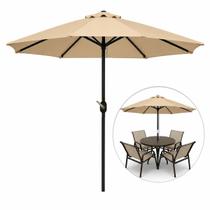 Ombrelone Guarda Sol De Luxo Impermeável Com Haste Central de 3 Metros Para Área Externa Piscina Jardim Ombrelone Guarda Sol De Luxo Impermeável Com Haste Central de 3 Metros Para Área Externa Piscina Jardim