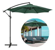 Ombrelone Guarda Sol De Praia Jardim Lateral 3 Metros Bege Ombrelone Guarda Sol De Praia Jardim Lateral 3 Metros Bege