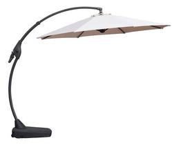 Ombrelone Guarda-sol Lateral Aluminio C/ Base 3m Home Deluxe Ombrelone Guarda-sol Lateral Aluminio C/ Base 3m Home Deluxe