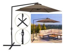 Ombrelone Guarda Sol Lateral Suspenso Veneza Bel Metros P/ Hotel, Bares, Piscina, Varanda, Jardim, Deck Ombrelone Guarda Sol Lateral Suspenso Veneza Bel Metros P/ Hotel, Bares, Piscina, Varanda, Jardim, Deck