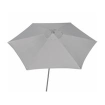 Ombrelone Guarda Sol Malibu 2,40m Alumínio Jardim Piscina Cinza - 1106 Tobee Ombrelone Guarda Sol Malibu 2,40m Alumínio Jardim Piscina Cinza - 1106 Tobee