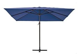 Ombrelone Lateral Alumínio Quadrado 285x285cm 360º Blackblue