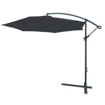 Ombrelone Lateral Suspenso 3,00M Azul IWOBL300AZ Importway Ombrelone Lateral Suspenso 3,00M Azul IWOBL300AZ Importway