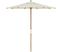 Ombrelone Madeira 3m Poliéster Sombreiro Treviso Jardim Piscina Bege - Belfix