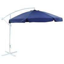 Ombrelone Malaga 300 Aço inox Proteção Uv Praia Jardim Ntk