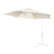 Ombrelone Malibu 3m Com Base Jardim E Piscina Mor Bege