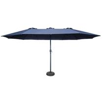 Ombrelone Retangular Duplo 4,5m Tecido Impermeável Azul Kala Ombrelone Retangular Duplo 4,5m Tecido Impermeável Azul Kala
