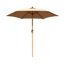 Ombrelone Rivatti Miramar 2,7m Fendi UV 50 Pé Central sem Base