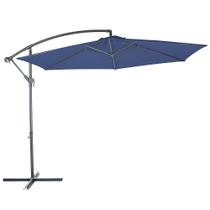 Ombrelone Suspenso Bora Bora Azul 3 Metros com Base MOR