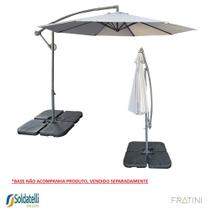 Ombrelone Tahiti Cinza e Fendi - Fratini