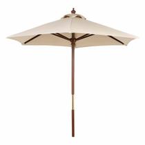Ombrelone Tramontina Em Madeira e Poliéster Bege 1,8m 14583081