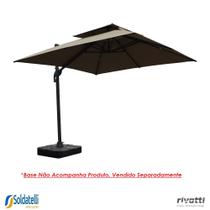 Ombrelone Tulum Grafite ou Fendi Sem Base - Rivatti -