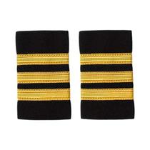 Ombro De Uniforme De Piloto Profissional, 1 Par De 4 Barras, Suprimentos Para Artesanato Diy,