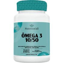 Ômega 3 10/50 - Nutritionall (60 Cápsulas) Ômega 3 10/50 - Nutritionall (60 Cápsulas)