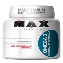 Ômega 3 1000 Mg 90 Cáps - Max Titanium - Max Titanium