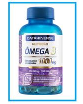 Ômega 3 1000mg 120 caps - Catarinense - Catarinense Pharma