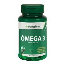 Ômega 3 1000mg 120 cápsulas - Macrophytus