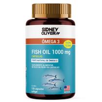 Ômega 3 1000Mg 120 Cápsulas Sidney Oliveira