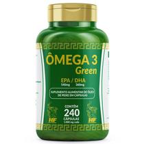 Omega 3 1000Mg 240 Capsulas Defict Atenção - HF Suplements