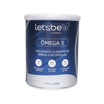 Ômega 3 1000mg - 60 Cápsulas - LetsBe Nutrition Ômega 3 1000mg - 60 Cápsulas - LetsBe Nutrition