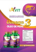 ÔMEGA 3 1000MG A+VIT (Óleo De Peixe) COM 120 CÁPSULAS ean 7898716455862