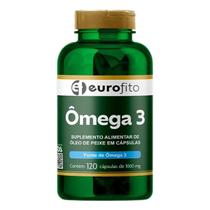 Omega 3 1000mg c 120 capsulas - Eurofito Omega 3 1000mg c 120 capsulas - Eurofito